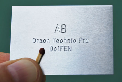DotPEN engraving